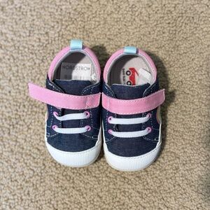 Nordstrom Kids' Navy and Pink Sneakers
